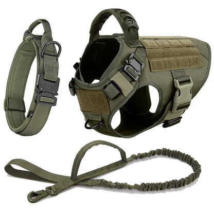 Harnais Tactique Chien Pochettes