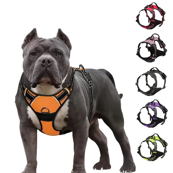 Harnais Chien Réfléchissant Ajustable