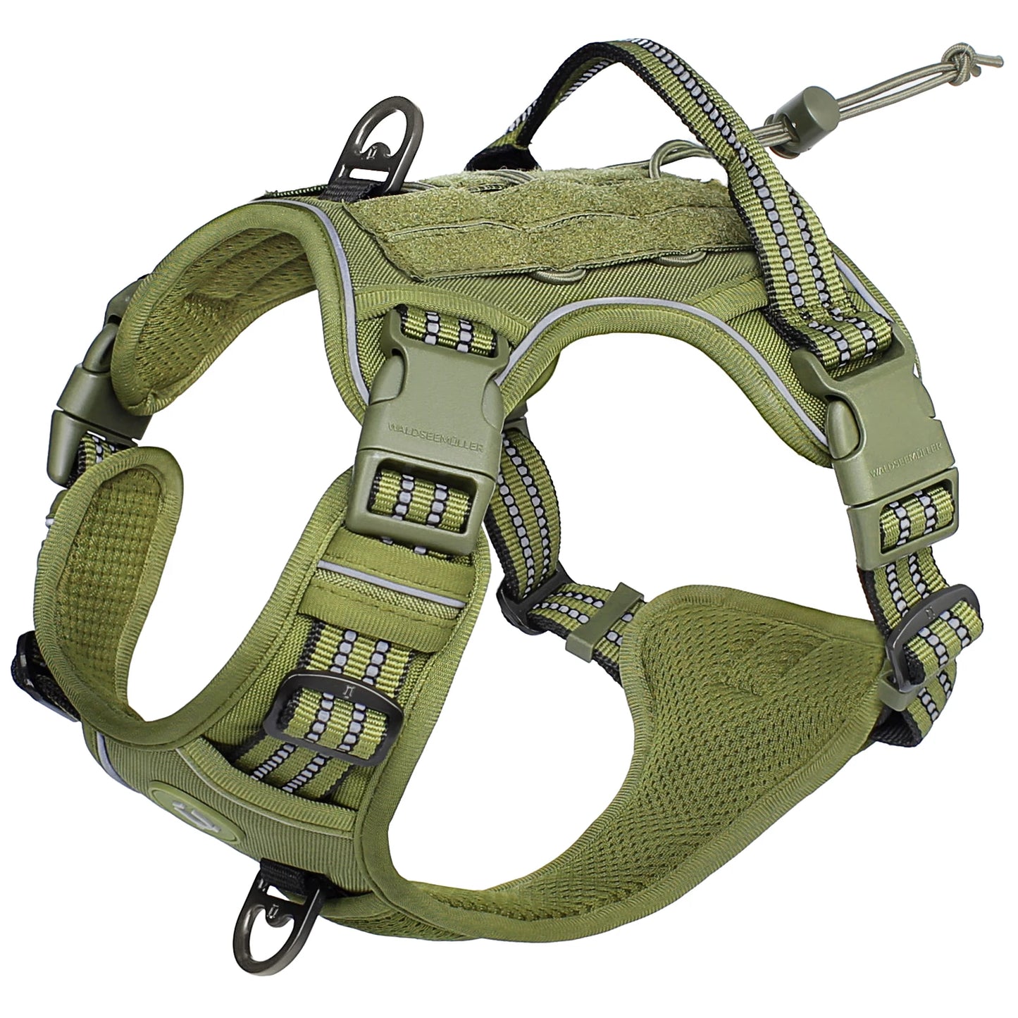 Harnais Chien Anti Traction Tactique
