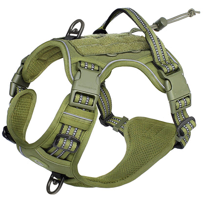 Harnais Chien Anti Traction Tactique