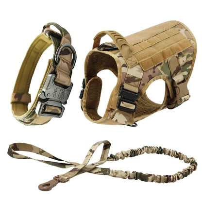Harnais Tactique Chien Molle