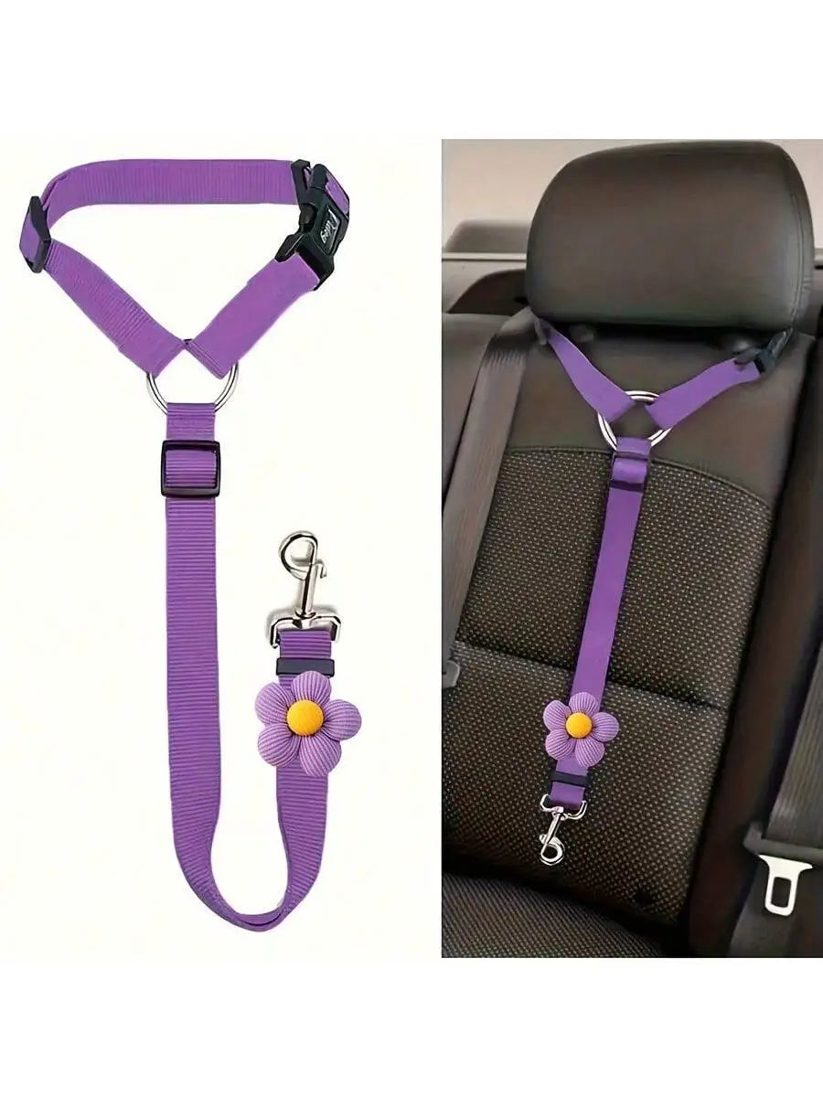 Attache Chien Voiture Appuie-Tête