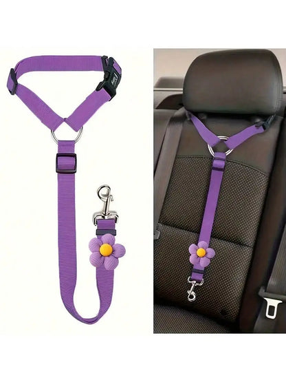 Attache Chien Voiture Appuie-Tête