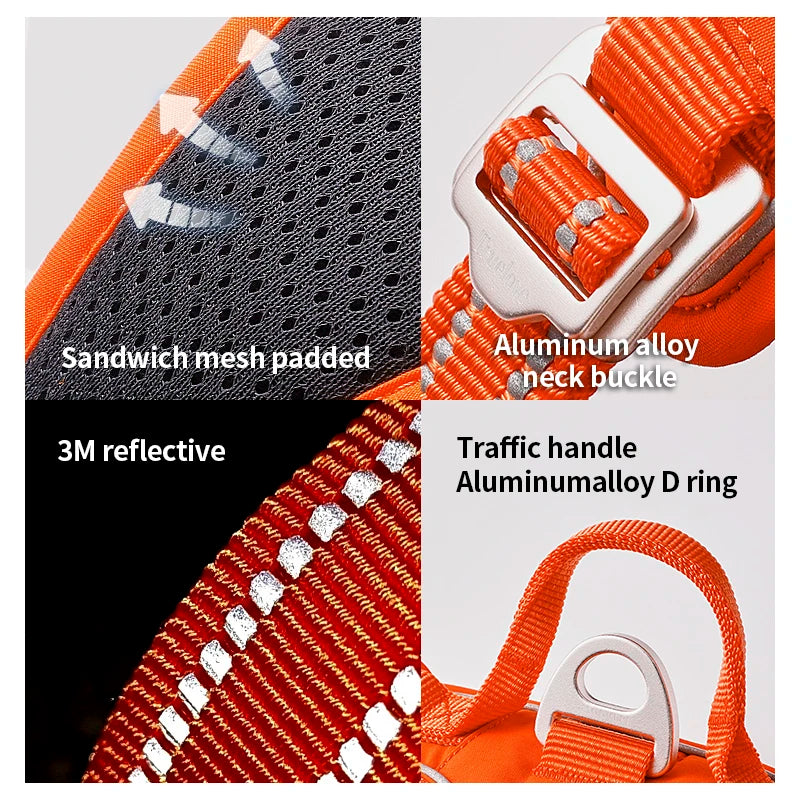 Harnais Chien Anti Traction Ergonomique