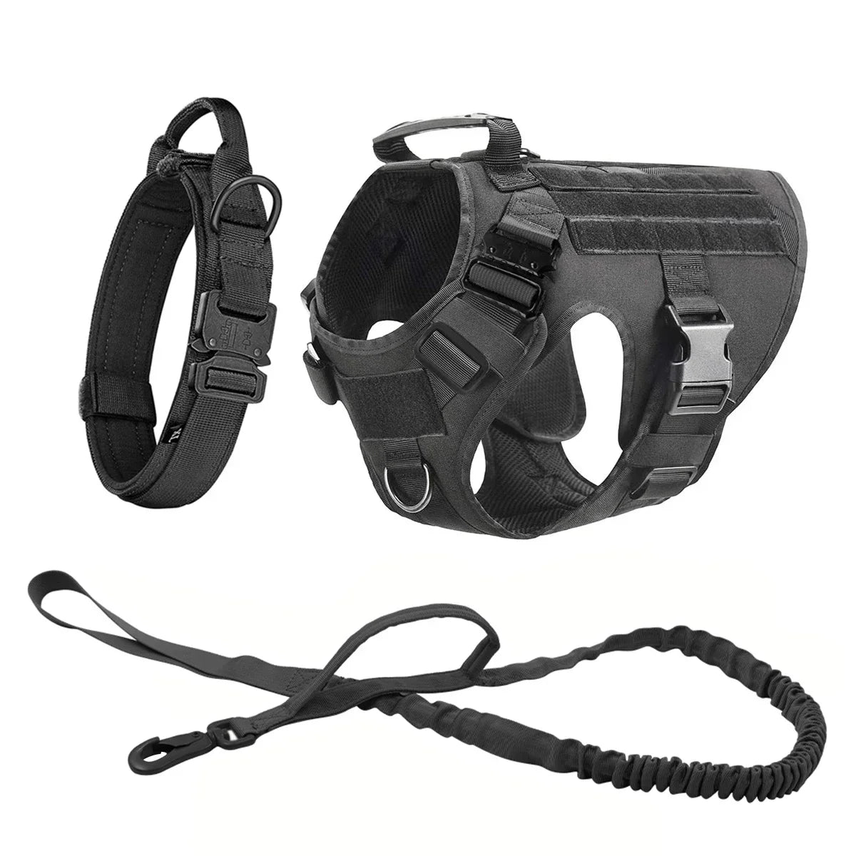 Harnais Tactique Chien Molle