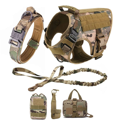 Harnais Tactique Chien Molle