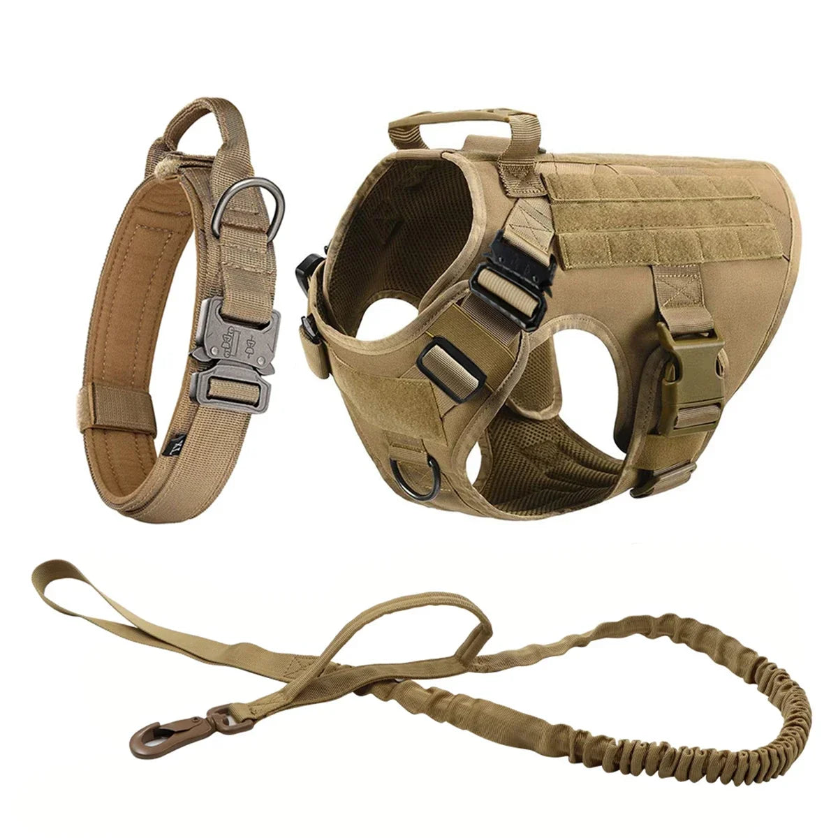 Harnais Tactique Chien Molle