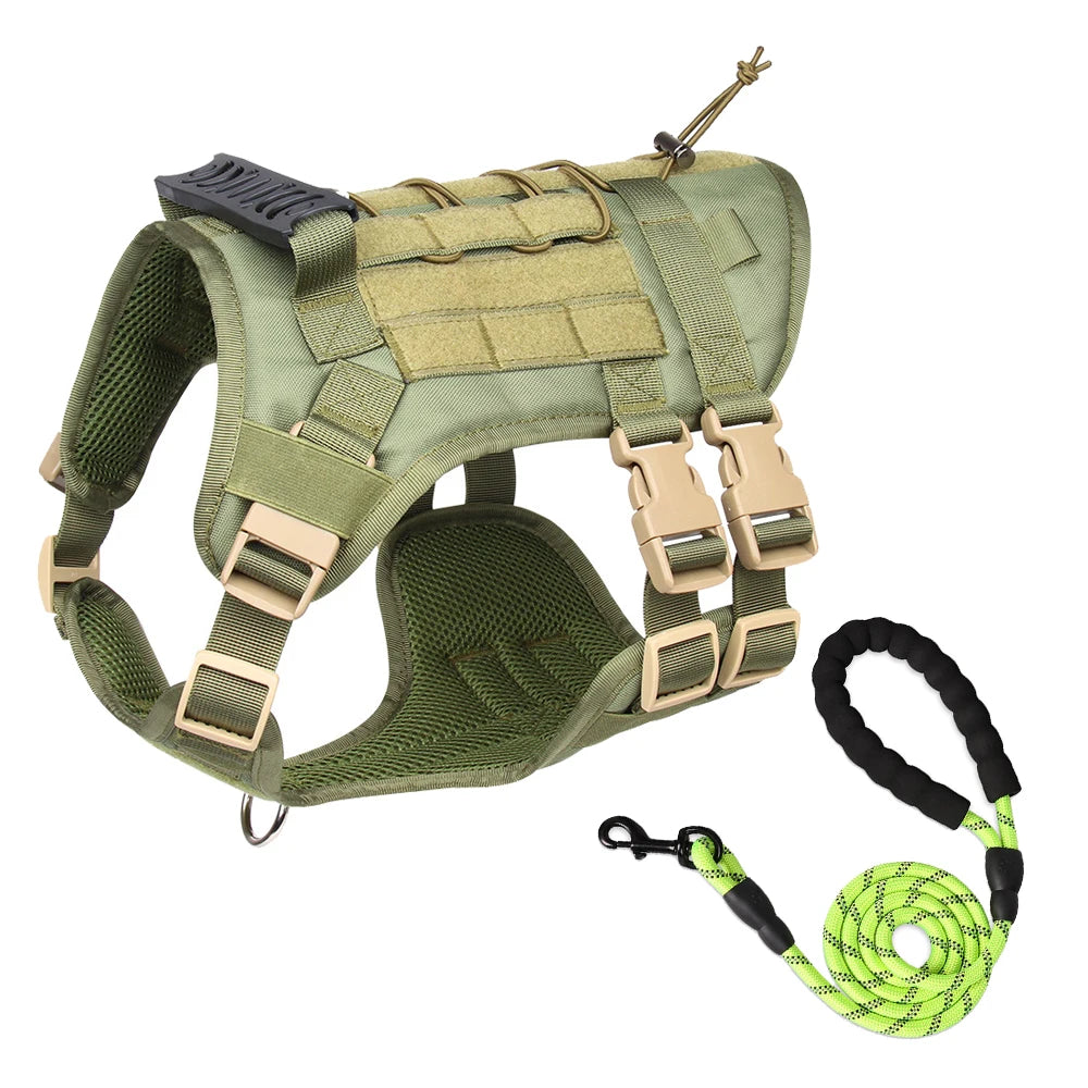 Harnais Tactique Chien Modulable
