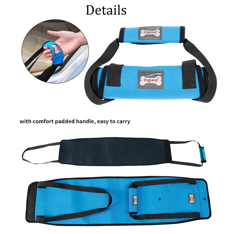 Harnais Chien Handicapé Gris
