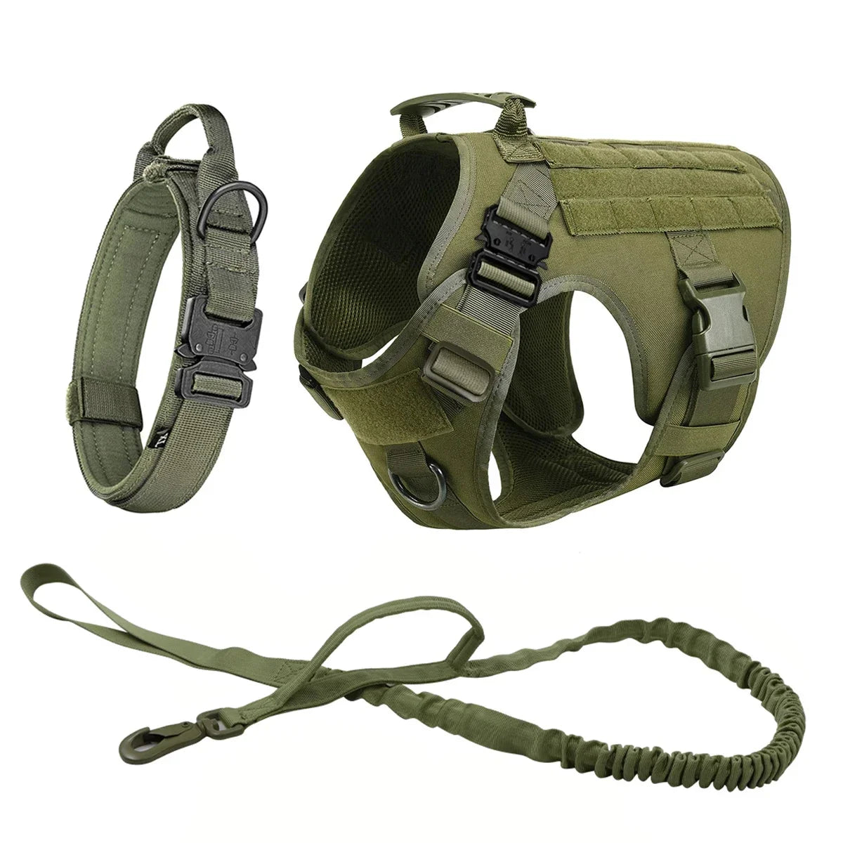 Harnais Tactique Chien Molle