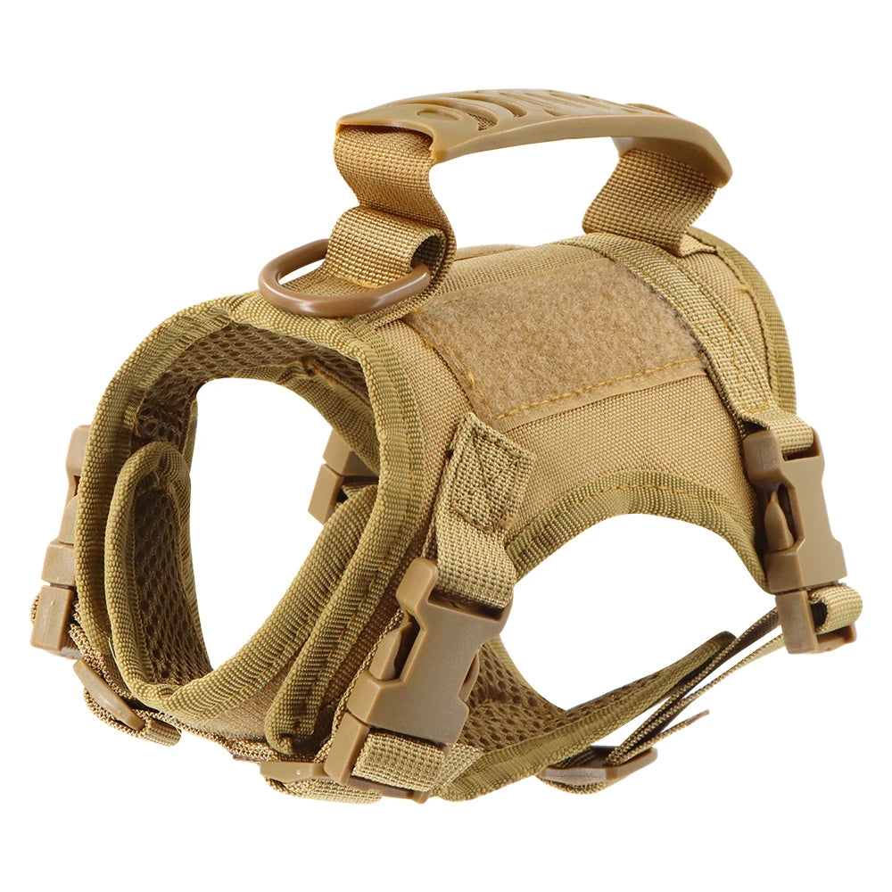Harnais Petit Chien Tactique Léger