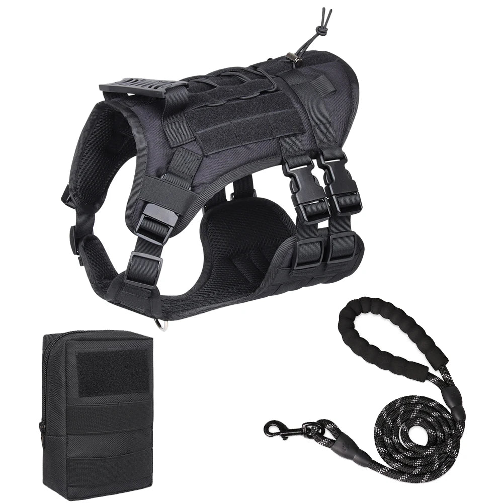 Harnais Tactique Chien Modulable