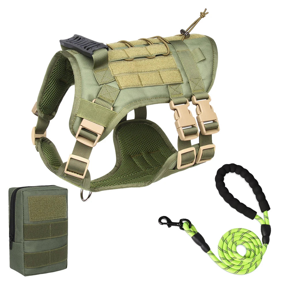 Harnais Tactique Chien Modulable
