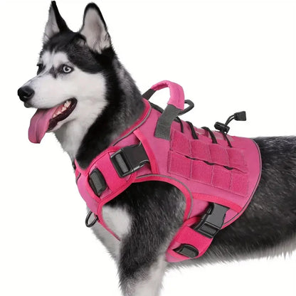 Harnais Tactique Chien Réfléchissant