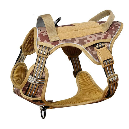 Harnais Tactique Chien Patchs