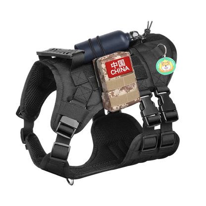 Harnais Tactique Chien Modulable