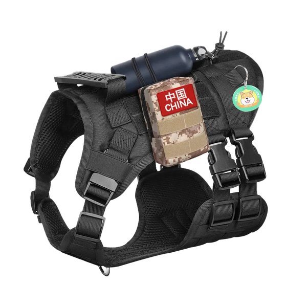 Harnais Tactique Chien Modulable