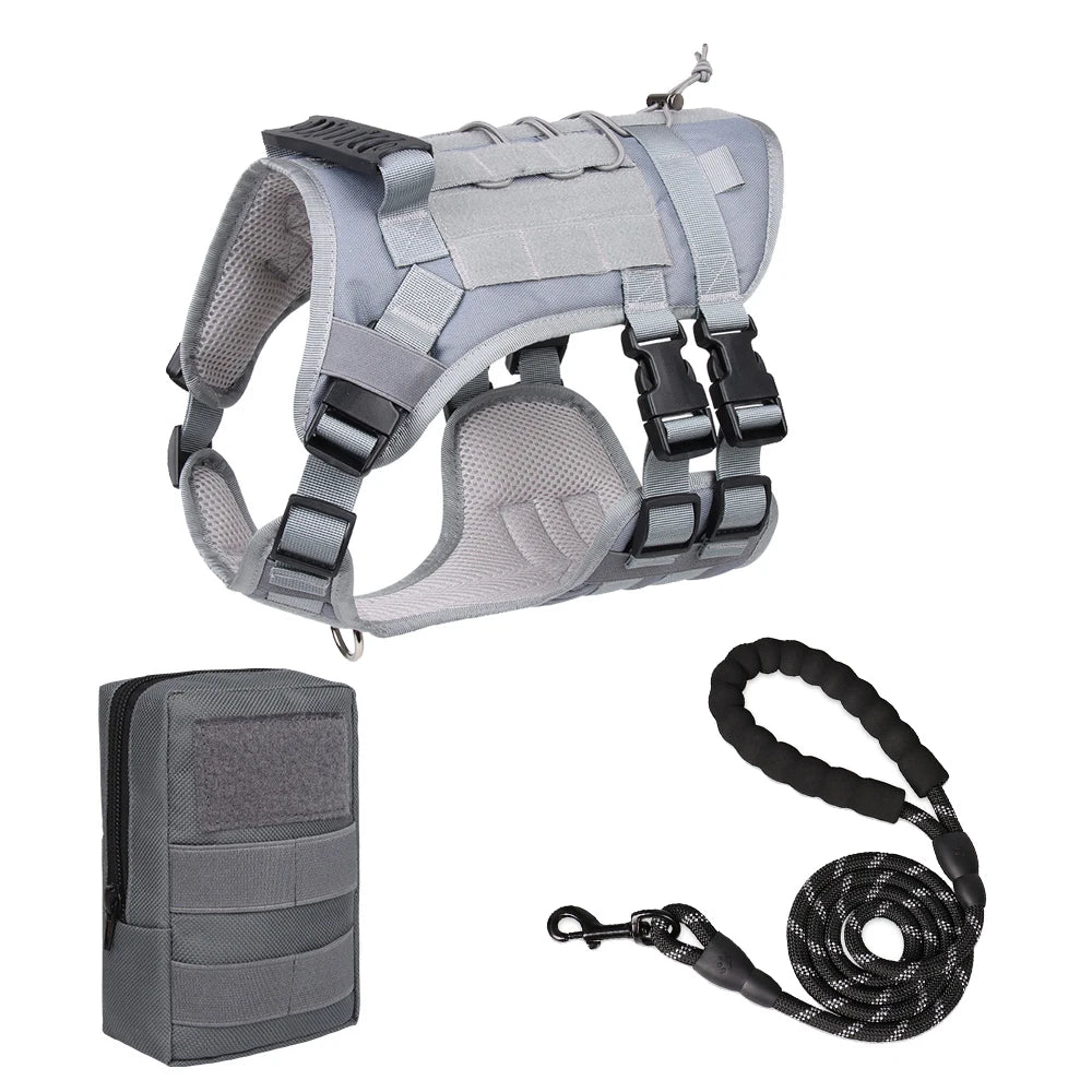 Harnais Tactique Chien Modulable
