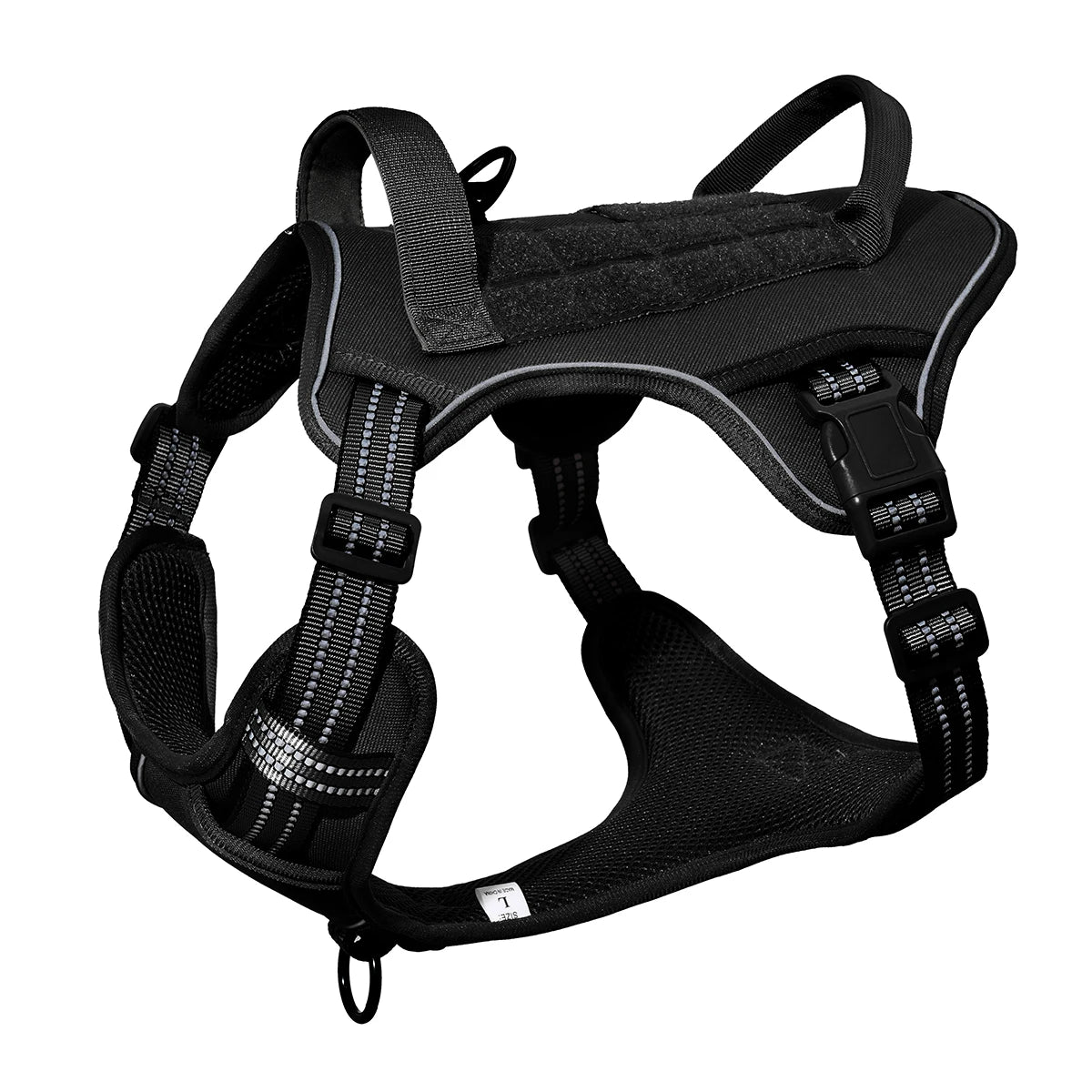 Harnais Tactique Chien Patchs