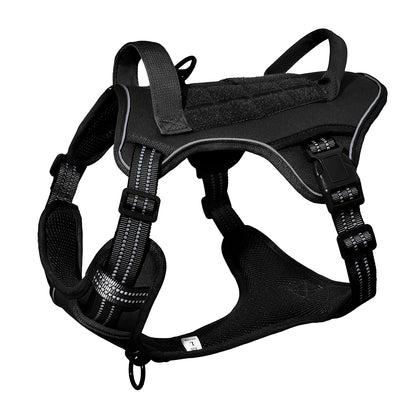 Harnais Tactique Chien Patchs