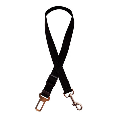 Ceinture de sécurité chien voiture élastique coloris noir
