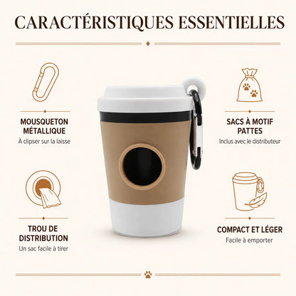 distributeur sacs crottes chien caracteristiques essentielles