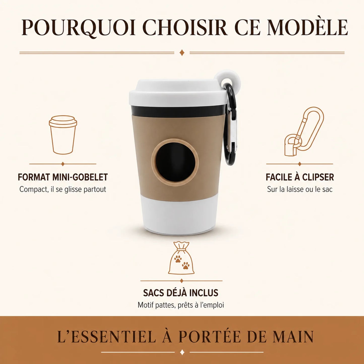distributeur sacs crottes chien pourquoi choisir ce modele