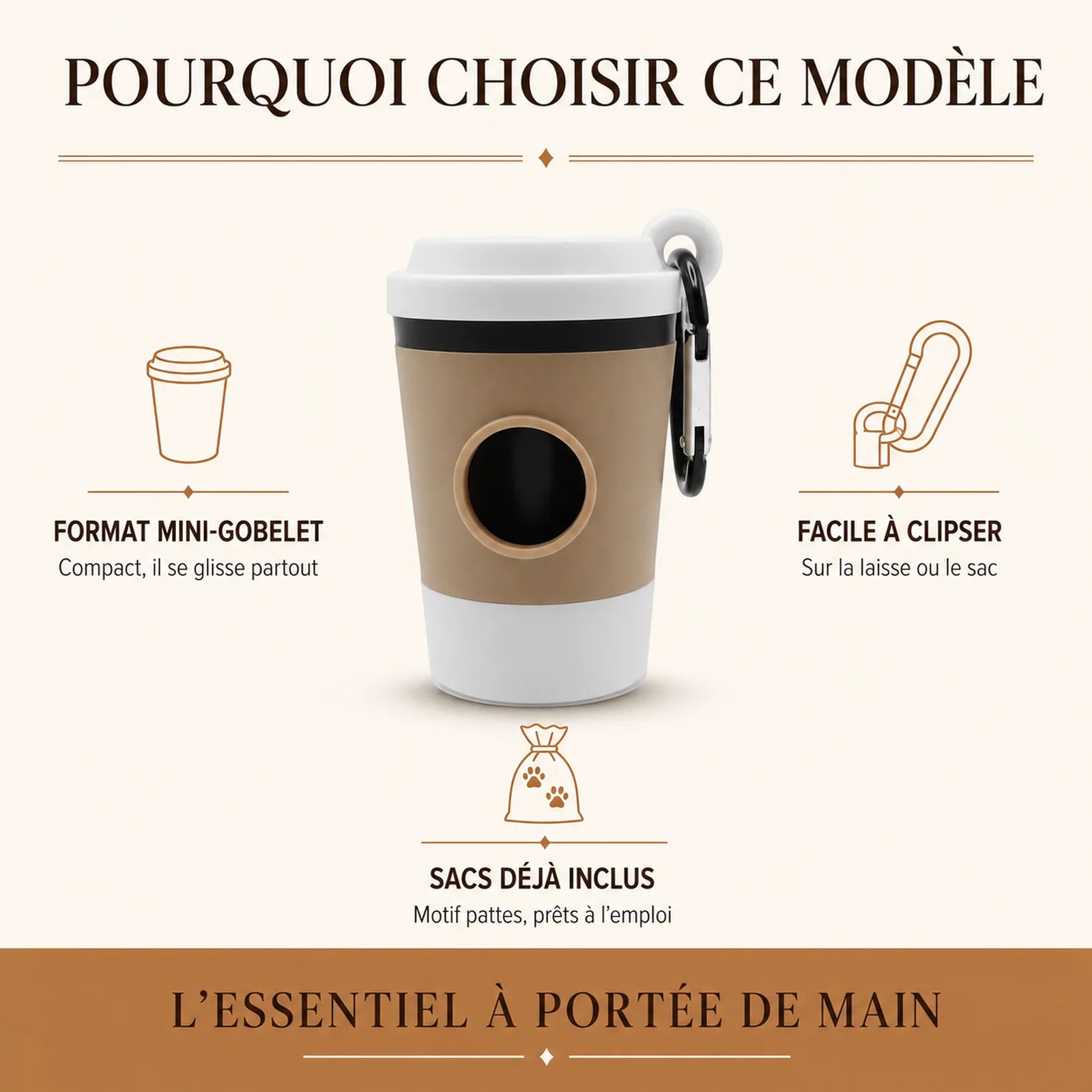 distributeur sacs crottes chien pourquoi choisir ce modele