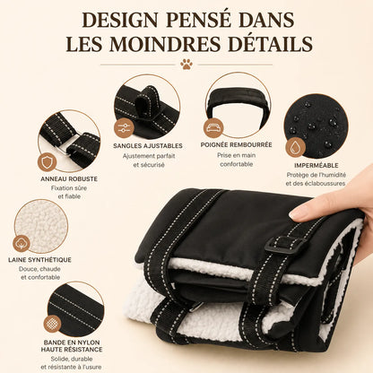 Harnais Chien Handicapé Noir