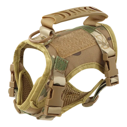Harnais petit chien Tactique Léger motif camouflage désert
