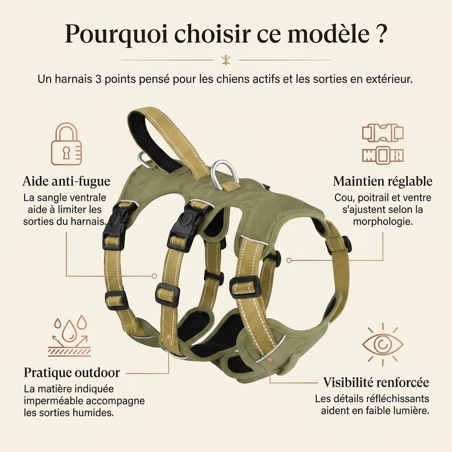 Harnais Randonnee Impermeable - pourquoi choisir ce modele
