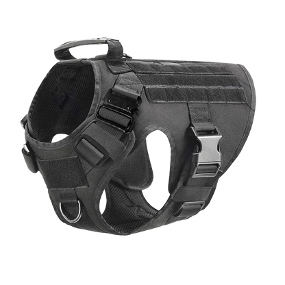 Harnais Tactique Chien Molle coloris noir