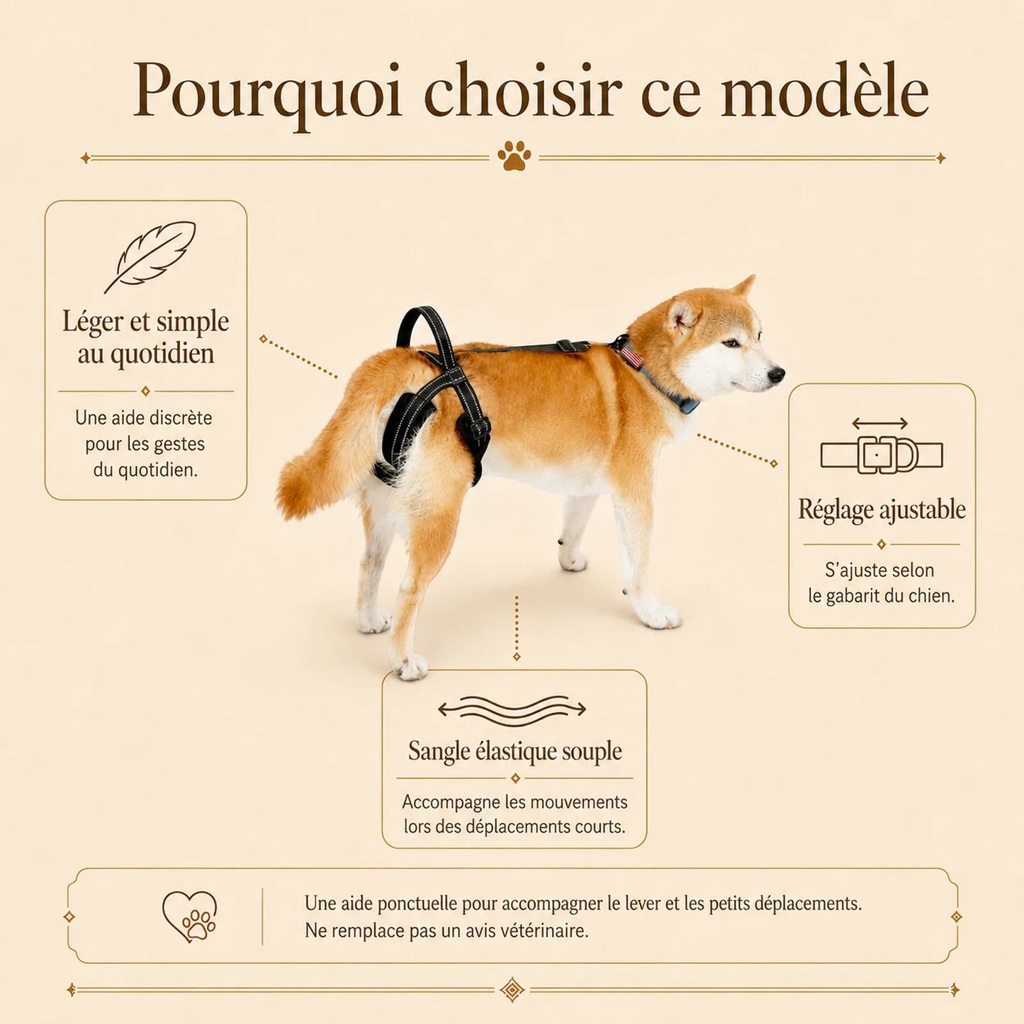 sangle chien handicape noire pourquoi choisir ce modele v2