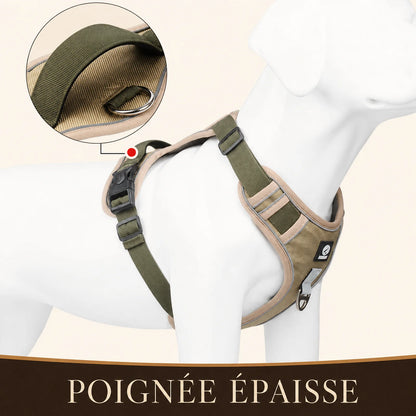 Harnais Tactique Chien Oxford - Poignée épaisse
